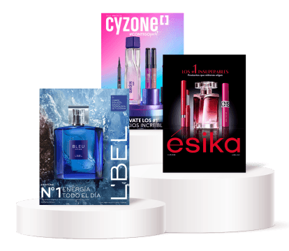 Catálogos de venta LBEL, ésika y Cyzone